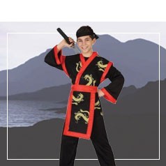 Disfraces de Samurai Infantil