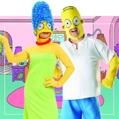 Disfraces en Pareja para Adultos de Dibujos Animados