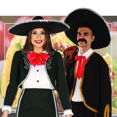 Disfraces en Pareja para Adultos de Cultura y Paises