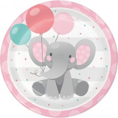 Cumpleaños Elefantito Rosa