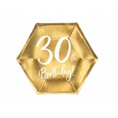 Cumpleaños 30 Dorado