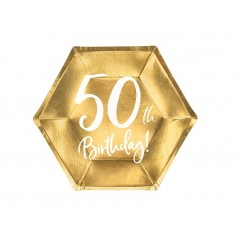 Cumpleaños 50 Dorado