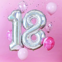 Seguro Cadena Leche Decoración 18 Cumpleaños - Adornos y Cosas de 18 años - Comprar Online -  FiestasMix