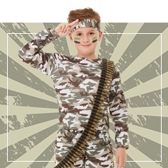 Disfraces de Militar Niño