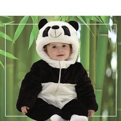 Disfraces de Oso Panda Bebé